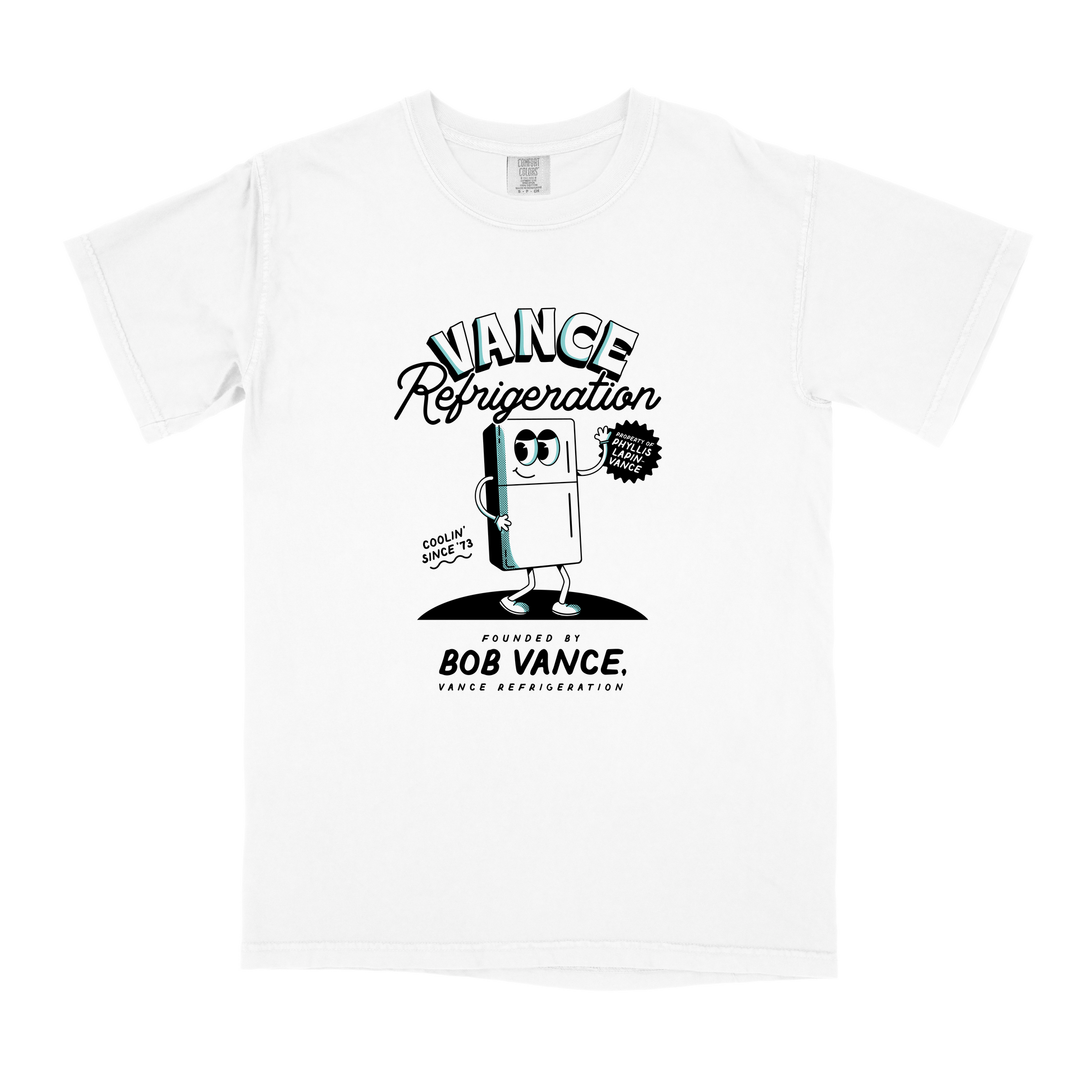 Blue Vance Refrigeration Graphic Tee